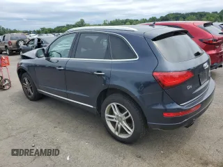 2017 Audi Q5 Premium Plus with VIN WA1L2AFP4HA015618, listed as a Copart auction lot 62494185 with 88,751 mi miles and Salvage title. Bid and sale history available at DreamBid. Image 2.