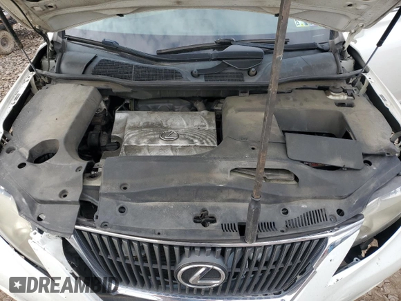 2010 Lexus RX 350 z VIN 2T2BK1BAXAC052379, wystawiony jako Copart lot #55338765 z przebiegiem 221 698 mil mil oraz Szkoda całkowita • Salvage title. Historia ofert i sprzedaży dostępna na DreamBid. Obrazek 12.