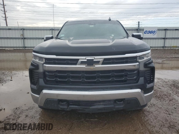 2023 Chevrolet Silverado 1500 LT with VIN 2GCUDDED9P1138448, listed as a Copart auction lot 43233205 with 38,351 mi miles and Salvage Title. Bid and sale history available at carsss.com. Image 5.