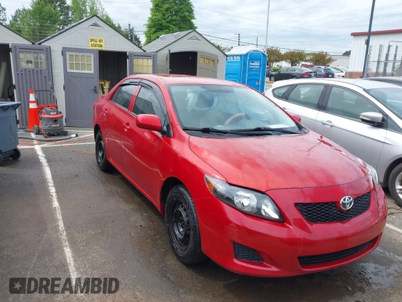 2010 Toyota Corolla with VIN JTDBU4EEXA9114903, listed as a IAAI auction lot 42038350 with 171,625 mi miles. Bid and sale history available at carsss.com. Image 1.