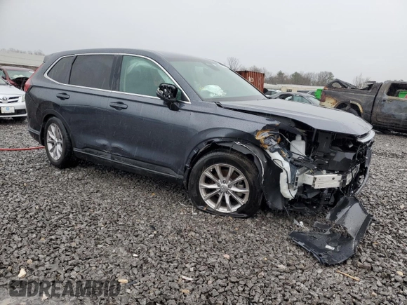 2024 Honda CR-V EX-L with VIN 2HKRS3H79RH323368, listed as a Copart auction lot 44895105 with 14,450 mi miles and Salvage Title. Bid and sale history available at DreamBid. Image 4.