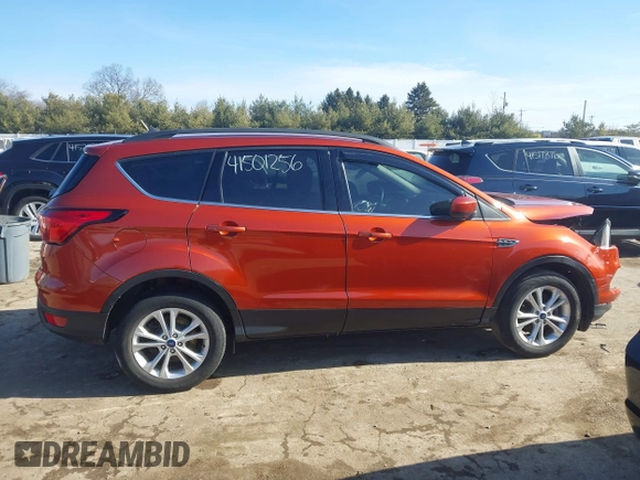 2019 Ford Escape SEL with VIN 1FMCU9HD9KUC01755, listed as a IAAI auction lot 41501256 with 79,402 mi miles. Bid and sale history available at carsss.com. Image 14.