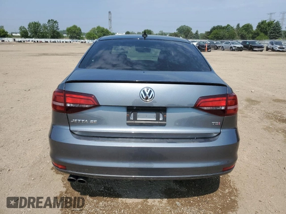 2018 Volkswagen Jetta SE Sport with VIN 3VWD17AJ3JM231890, listed as a Copart auction lot 60259285 with 43,048 mi miles and Salvage title. Bid and sale history available at DreamBid. Image 6.