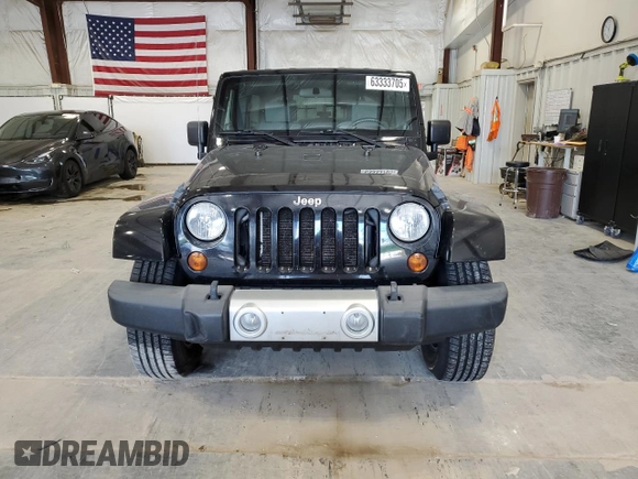 2008 Jeep Wrangler Unlimited Sahara with VIN 1J4GA59108L637009, listed as a Copart auction lot 63333705 with 181,778 mi miles and Clean title. Bid and sale history available at DreamBid. Image 5.