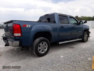 2012 GMC Sierra 1500 SLE with VIN 3GTP2VE71CG188555, listed as a Copart auction lot 72142573 with 0 mi miles and Salvage Title. Bid and sale history available at carsss.com. Image 3.
