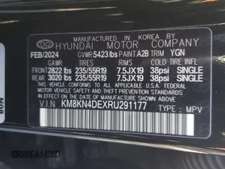 2024 Hyundai Ioniq 5 SEL с VIN KM8KN4DEXRU291177, выставлен на аукционе Copart как лот 50254345 с пробегом 19 740 миль миль и Списание • Salvage title. История ставок и продаж доступна на DreamBid. Изображение 16.