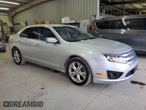 2012 Ford Fusion SE with VIN 3FAHP0HA4CR402514, listed as a Copart auction lot 45913815 with 102,539 mi miles and Salvage Title. Bid and sale history available at DreamBid. Image 4.