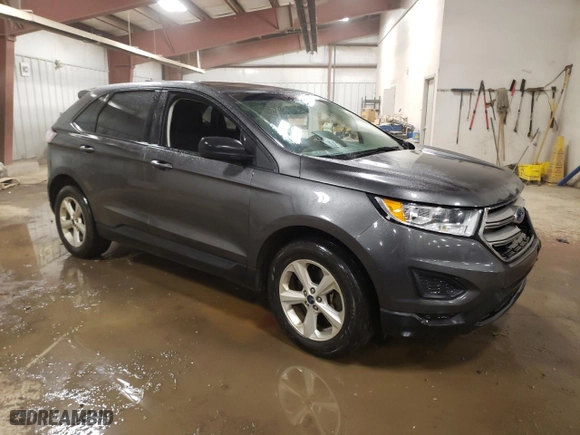 2017 Ford Edge SE with VIN 2FMPK4G98HBB96151, listed as a Copart auction lot 48922945 with 81,756 mi miles and Clean Title. Bid and sale history available at carsss.com. Image 4.