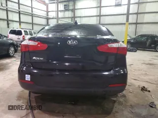 2016 Kia Forte LX with VIN KNAFX4A66G5504272, listed as a Copart auction lot 42122615 with 126,645 mi miles and Salvage Title. Bid and sale history available at carsss.com. Image 6.