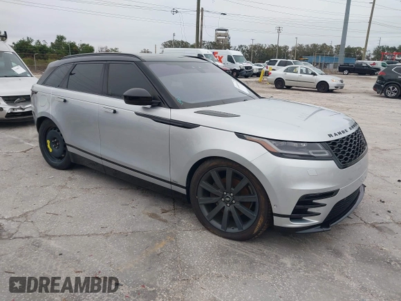 2019 Land Rover Range Rover Velar R-Dynamic SE with VIN SALYL2FVXKA213746, listed as a IAAI auction lot 41403010 with 68,693 mi miles and . Bid and sale history available at DreamBid. Image 1.