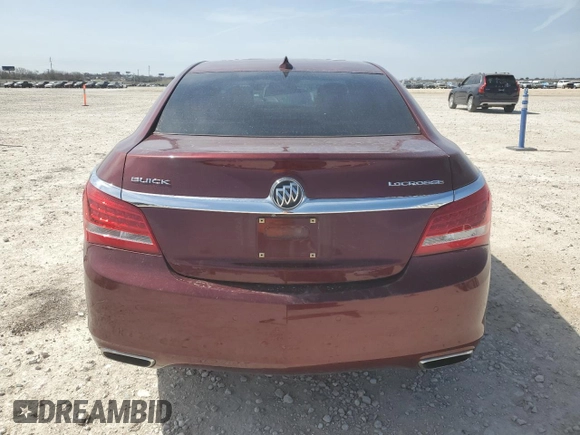 2015 Buick LaCrosse Premium II with VIN 1G4GF5G36FF253576, listed as a Copart auction lot 48035405 with 125,285 mi miles and Salvage Title. Bid and sale history available at DreamBid. Image 6.