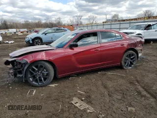 2021 Dodge Charger SXT with VIN 2C3CDXBG3MH612042, listed as a Copart auction lot 47273435 with 70,308 mi miles and Salvage Title. Bid and sale history available at carsss.com. Image 1.