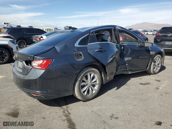2019 Chevrolet Malibu LT with VIN 1G1ZD5STXKF173274, listed as a Copart auction lot 48436895 with 117,736 mi miles and Salvage Title. Bid and sale history available at carsss.com. Image 3.