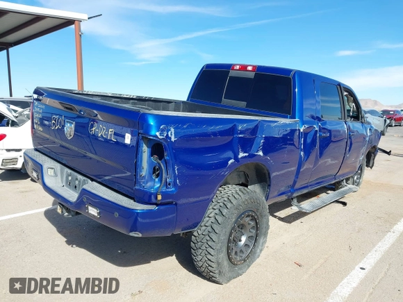 2015 Ram 2500 Big Horn with VIN 3C6UR5ML1FG510037, listed as a IAAI auction lot 41406873 with 230,255 mi miles and . Bid and sale history available at DreamBid. Image 4.