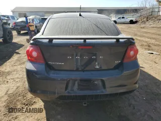 2012 Dodge Avenger SXT with VIN 1C3CDZCB3CN312084, listed as a Copart auction lot 48880855 with 145,570 mi miles and Salvage Title. Bid and sale history available at carsss.com. Image 6.