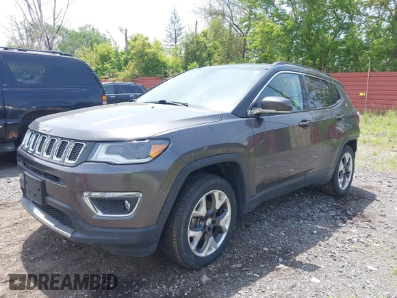 2018 Jeep Compass Limited z VIN 3C4NJDCB4JT284146, wystawiony jako IAAI lot #42375947 z przebiegiem 84 481 mil mil oraz . Historia ofert i sprzedaży dostępna na DreamBid. Obrazek 21.
