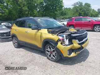 2022 Kia Seltos SX with VIN KNDETCA29N7274519, listed as a IAAI auction lot 42458060 with 45,990 mi miles and . Bid and sale history available at DreamBid. Image 1.
