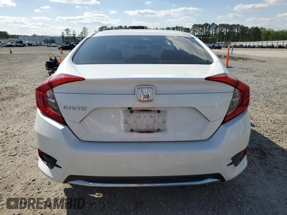2019 Honda Civic LX with VIN 19XFC2F63KE012498, listed as a Copart auction lot 51958255 with 115,419 mi miles and Salvage Title. Bid and sale history available at DreamBid. Image 6.