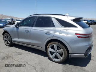 2023 Genesis GV70 2.5T with VIN KMUMADTB6PU096459, listed as a Copart auction lot 60824135 with 29,743 mi miles and Salvage title. Bid and sale history available at DreamBid. Image 2.