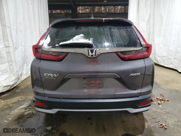 2022 Honda CR-V EX with VIN 5J6RW2H52NA006590, listed as a Copart auction lot 87820855 with 77,111 mi miles and Salvage Title. Bid and sale history available at carsss.com. Image 6.
