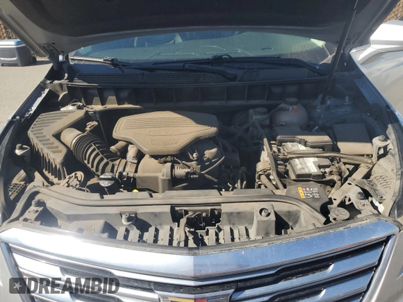 2017 Cadillac XT5 Luxury FWD with VIN 1GYKNBRS5HZ275228, listed as a Copart auction lot 50256405 with 57,480 mi miles and Salvage Title. Bid and sale history available at carsss.com. Image 12.
