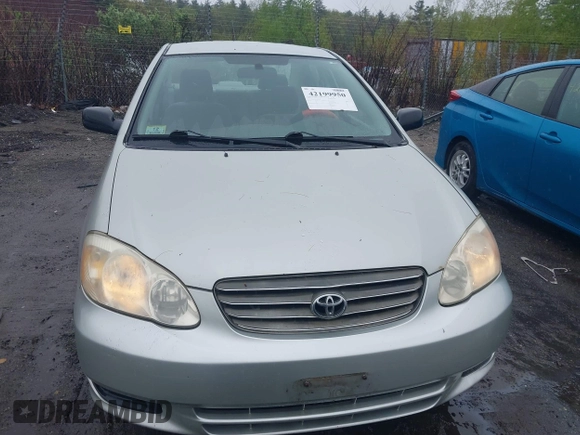 2003 Toyota Corolla CE with VIN 2T1BR32E33C144189, listed as a IAAI auction lot 42199950 with 262,369 mi miles and . Bid and sale history available at DreamBid. Image 6.