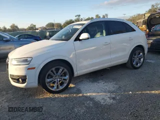 2015 Audi Q3 Prestige with VIN WA1FFCFS3FR000821, listed as a Copart auction lot 80107514 with 38,841 mi miles and Salvage title. Bid and sale history available at DreamBid. Image 1.