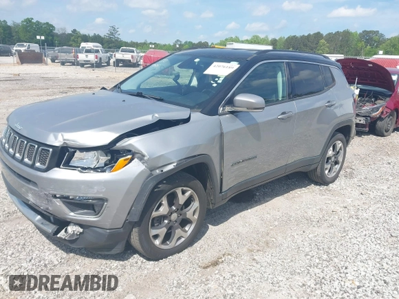 2018 Jeep Compass Limited с VIN 3C4NJDCB7JT210770, выставлен на аукционе IAAI как лот 42076189 с пробегом 159 083 миль миль и . История ставок и продаж доступна на DreamBid. Изображение 17.