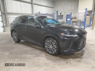 2023 Lexus RX with VIN 2T2BBMCA0PC018606, listed as a Copart auction lot 47956274 with 0 mi miles. Bid and sale history available at carsss.com. Image 4.