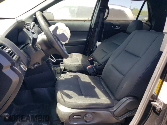 2018 Ford Police Interceptor Utility z VIN 1FM5K8AT7JGA44217, wystawiony jako Copart lot #53910515 z przebiegiem 49 310 mil mil oraz Tytuł czysty. Historia ofert i sprzedaży dostępna na DreamBid. Obrazek 7.