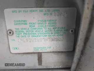 2007 Subaru Forester X z VIN JF1SG63657H732102, wystawiony jako IAAI lot #42141332 z przebiegiem 202 943 mil mil oraz . Historia ofert i sprzedaży dostępna na DreamBid. Obrazek 9.