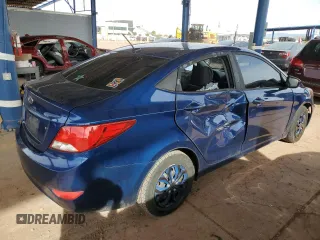 2017 Hyundai Accent SE with VIN KMHCT4AE5HU253689, listed as a Copart auction lot 48906255 with 101,846 mi miles and Salvage Title. Bid and sale history available at carsss.com. Image 3.