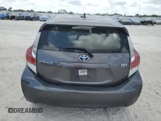 2015 Toyota Prius One with VIN JTDKDTB36F1100354, listed as a Copart auction lot 53372475 with 90,415 mi miles and Non Repairable. Bid and sale history available at carsss.com. Image 6.