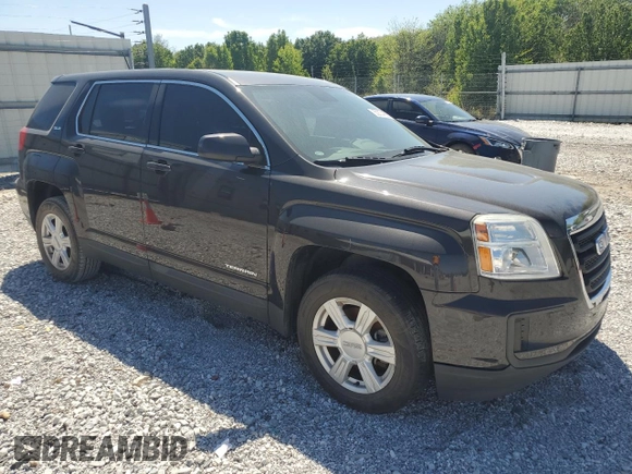 2016 GMC Terrain SLE with VIN 2GKALMEK4G6353280, listed as a Copart auction lot 53374655 with 122,545 mi miles and Clean Title. Bid and sale history available at DreamBid. Image 4.