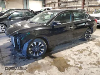 2017 Nissan Sentra S with VIN 3N1AB7AP2HY235619, listed as a Copart auction lot 44982005 with 78,040 mi miles and Salvage Title. Bid and sale history available at carsss.com. Image 1.