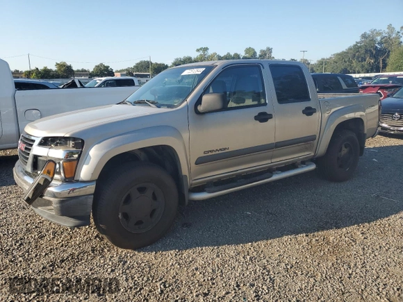 2005 GMC Canyon 1SE SLE Z71 with VIN 1GTDS136258218662, listed as a Copart auction lot 72512844 with 164,396 mi miles and Salvage Title. Bid and sale history available at carsss.com. Image 1.