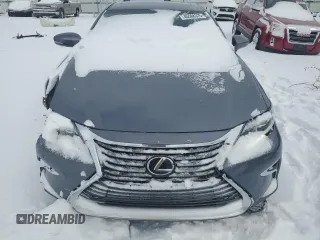 2017 Lexus ES with VIN 58ABK1GG1HU076444, listed as a Copart auction lot 45568375 with 57,152 mi miles and Salvage Title. Bid and sale history available at carsss.com. Image 5.