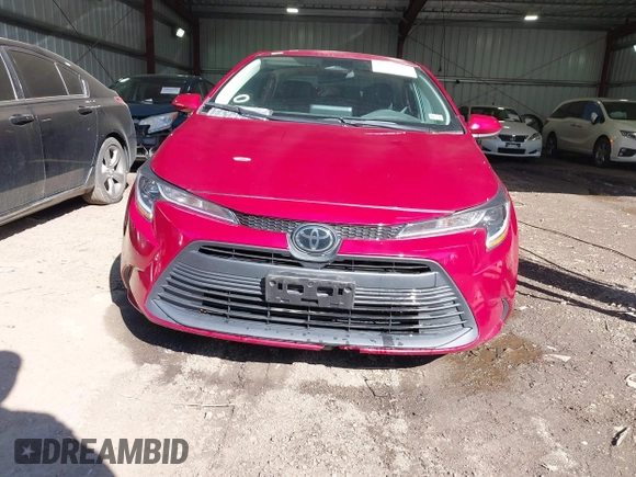 2023 Toyota Corolla LE with VIN 5YFB4MDE6PP076400, listed as a IAAI auction lot 42045159 with 27,190 mi miles. Bid and sale history available at carsss.com. Image 6.