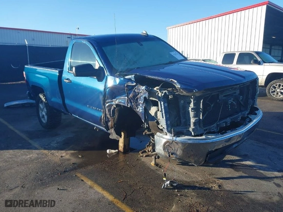 2015 Chevrolet Silverado 1500 Work Truck with VIN 1GCNCPEHXFZ442079, listed as a IAAI auction lot 41395762 with 149,953 mi miles. Bid and sale history available at carsss.com. Image 1.