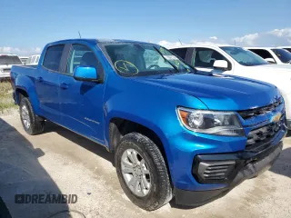 2022 Chevrolet Colorado 2WD LT with VIN 1GCGSCEA3N1298704, listed as a Copart auction lot 76982724 with Not provided miles and Non repairable. Bid and sale history available at DreamBid. Image 4.