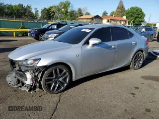 2020 Lexus IS 350 F Sport with VIN JTHGZ1E27L5017792, listed as a Copart auction lot 60219315 with 45,023 mi miles and Salvage title. Bid and sale history available at DreamBid. Image 1.