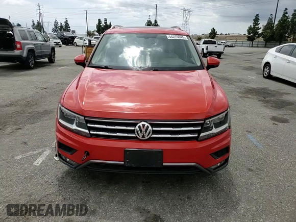 2018 Volkswagen Tiguan SEL with VIN 3VV3B7AX8JM083219, listed as a Copart auction lot 54275945 with 59,780 mi miles and Salvage title. Bid and sale history available at DreamBid. Image 14.