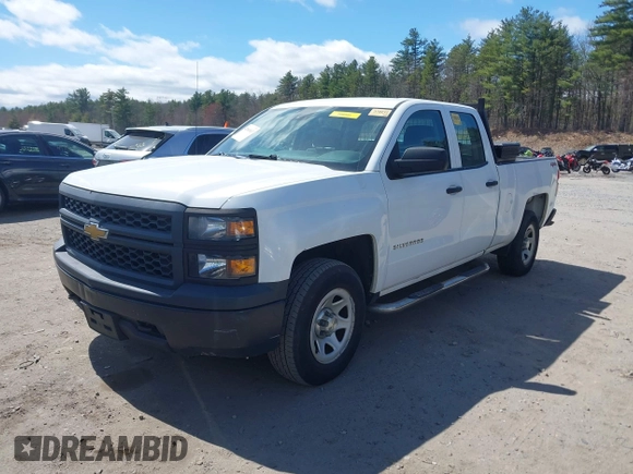 2014 Chevrolet Silverado 1500 Work Truck with VIN 1GCVKPEH5EZ338164, listed as a IAAI auction lot 42001813 with 151,556 mi miles and . Bid and sale history available at DreamBid. Image 2.