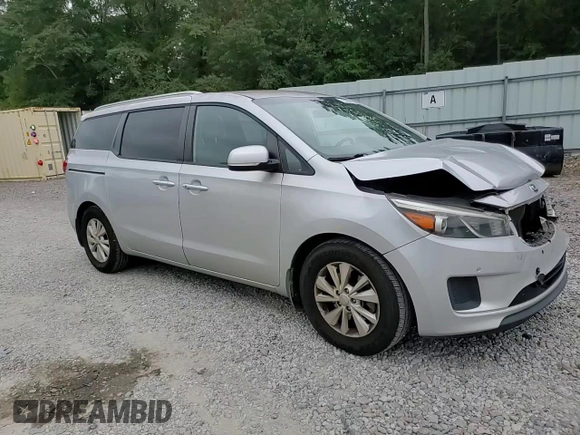 2018 Kia Sedona LX with VIN KNDMB5C12J6350371, listed as a Copart auction lot 71575374 with 117,880 mi miles and Salvage Title. Bid and sale history available at carsss.com. Image 11.