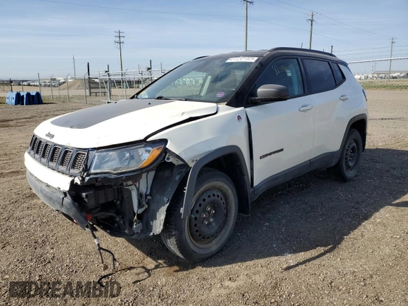 2018 Jeep Compass Trailhawk с VIN 3C4NJDDB9JT265364, выставлен на аукционе Copart как лот 52009185 с пробегом 92 086 миль миль и Списание • Salvage title. История ставок и продаж доступна на DreamBid. Изображение 1.