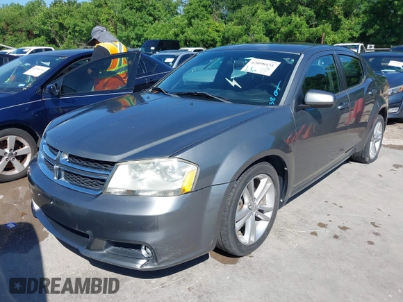 2011 Dodge Avenger Heat with VIN 1B3BD1FG6BN621967, listed as a IAAI auction lot 42098431 with 144,189 mi miles and . Bid and sale history available at DreamBid. Image 2.