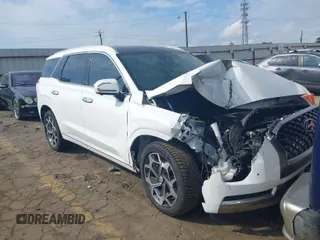 2022 Hyundai Palisade Calligraphy z VIN KM8R7DHE5NU418978, wystawiony jako IAAI lot #40421814 z przebiegiem 54 357 mil mil oraz . Historia ofert i sprzedaży dostępna na DreamBid. Obrazek 1.