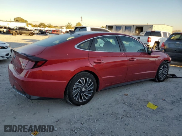 2020 Hyundai Sonata Hybrid Limited with VIN KMHL54JJ3LA015616, listed as a Copart auction lot 80538974 with 46,852 mi miles and Salvage Title. Bid and sale history available at carsss.com. Image 3.