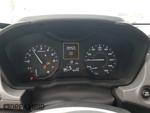 2024 Subaru Crosstrek z VIN JF2GUABC3R8912279, wystawiony jako Copart lot #53909605 z przebiegiem 9 203 mil mil oraz Szkoda całkowita • Salvage title. Historia ofert i sprzedaży dostępna na DreamBid. Obrazek 9.