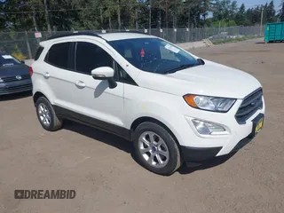 2020 Ford EcoSport SE z VIN MAJ3S2GE9LC370618, wystawiony jako IAAI lot #42235840 z przebiegiem 62 333 mil mil oraz . Historia ofert i sprzedaży dostępna na DreamBid. Obrazek 1.
